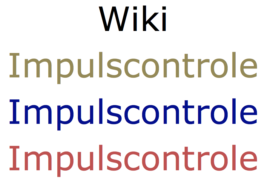 Over Impulscontrole Een Wiki Jelle Jolles